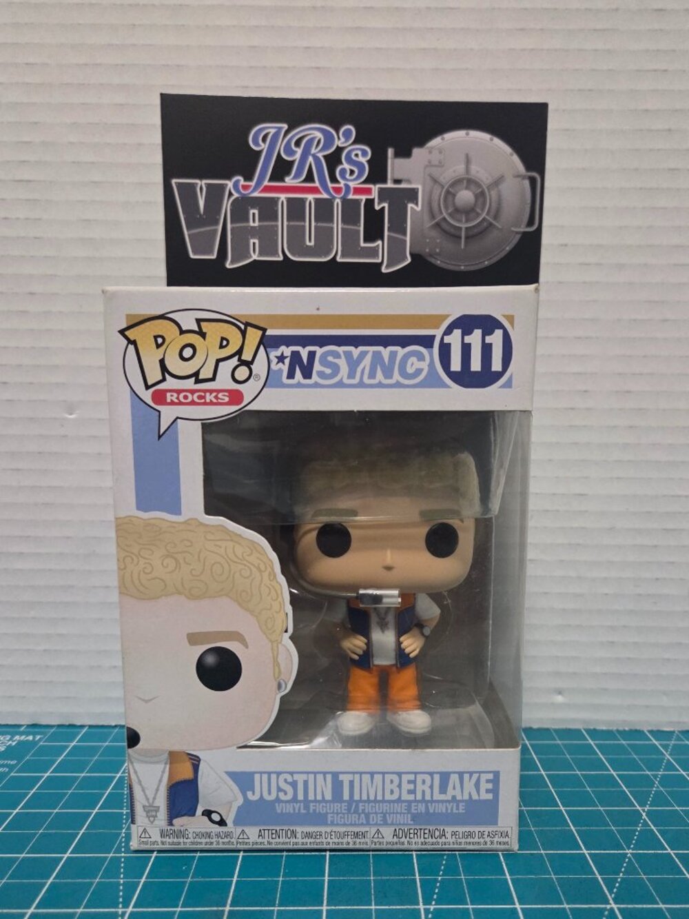 Funko POP Rocks NSYNC Justin Timberlake 111 Vinyl Figure